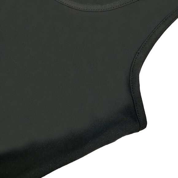 Women's Summer A-Line Sleeveless Beach Dress with Belt Fit Flare Casual - Picture 3 of 5